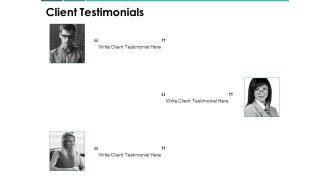 Client Testimonials Communication Ppt PowerPoint Presentation File Portfolio
