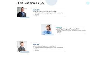 Client Testimonials Communication Ppt PowerPoint Presentation Gallery Slide