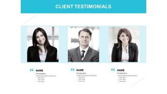 Client Testimonials Communication Ppt PowerPoint Presentation Pictures Layout