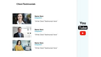 Client Testimonials Communication Ppt PowerPoint Presentation Slides Clipart