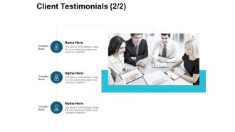 Client Testimonials Communication Ppt PowerPoint Presentation Visual Aids Backgrounds
