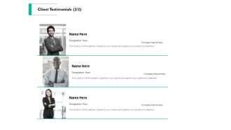 Client Testimonials Introduction Ppt PowerPoint Presentation Layouts Ideas