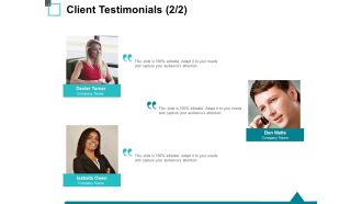 Client Testimonials Introduction Ppt PowerPoint Presentation Professional Demonstration