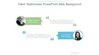 Client Testimonials Ppt PowerPoint Presentation Files