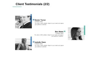 Client Testimonials Teamwork Ppt PowerPoint Presentation Infographic Template Example 2015