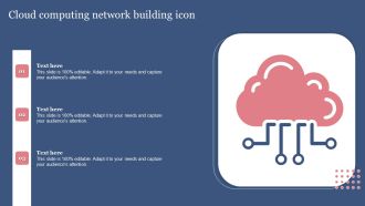 Cloud Computing Network Building Icon Themes PDF