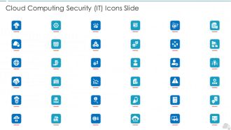Cloud Computing Security IT Icons Slide Ppt Inspiration Guidelines PDF