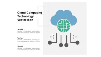 Cloud Computing Technology Vector Icon Ppt PowerPoint Presentation Gallery Ideas