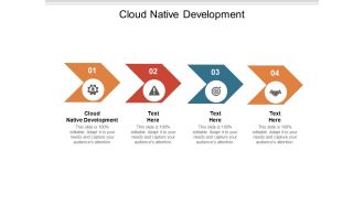 Cloud Native Development Ppt PowerPoint Presentation Pictures Introduction Cpb