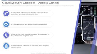 Cloud Security Checklist Access Control Rules PDF
