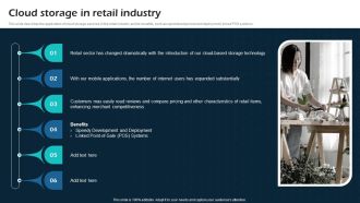 Cloud Storage In Retail Industry Virtual Cloud Network IT Ppt Professional Background Image PDF