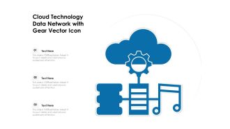 Cloud Technology Data Network With Gear Vector Icon Ppt PowerPoint Presentation File Graphics Pictures PDF