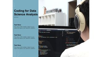 Coding For Data Science Analysis Ppt PowerPoint Presentation Slides Design Templates