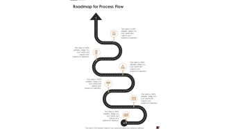 Coffee House Market Analysis Proposal Roadmap For Process Flow One Pager Sample Example Document