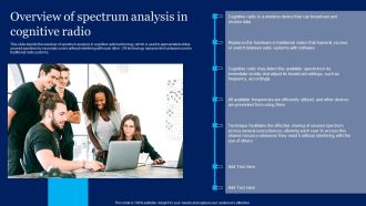 Cognitive Sensor Network Overview Of Spectrum Analysis In Cognitive Radio Diagrams PDF