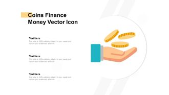 Coins Finance Money Vector Icon Ppt PowerPoint Presentation Slides Layout