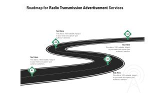Commercial Broadcasting Roadmap For Radio Transmission Advertisement Services Topics PDF