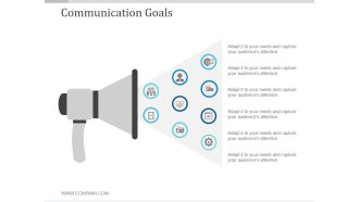 Communication Goals Ppt PowerPoint Presentation Samples