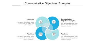 Communication Objectives Examples Ppt PowerPoint Presentation Infographic Template Introduction Cpb