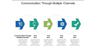 Communication Through Multiple Channels Ppt PowerPoint Presentation Infographic Template File Formats Cpb