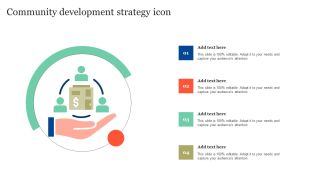 Community Development Strategy Icon Icons PDF