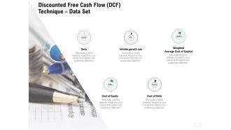 Company Amalgamation Discounted Free Cash Flow DCF Technique Data Set Ppt Icon Portrait PDF