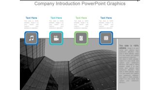 Company Introduction Powerpoint Graphics