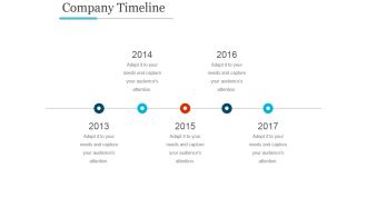 Company Timeline Template Ppt PowerPoint Presentation Infographic Template