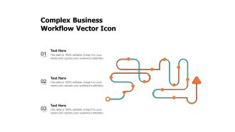 Complex Business Workflow Vector Icon Ppt PowerPoint Presentation File Visual Aids PDF