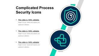 Complicated Process Security Icons Ppt PowerPoint Presentation File Graphics Template PDF