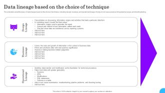 Comprehensive Analysis Of Different Data Lineage Classification Data Lineage Based On The Choice Summary PDF