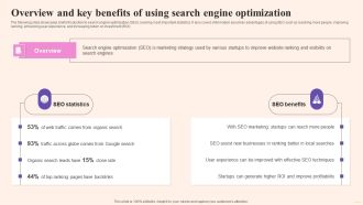 Comprehensive Guide To Build Marketing Overview And Key Benefits Of Using Search Engine Designs PDF