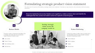 Comprehensive Guide To Develop A Strategic Product Strategy Formulating Strategic Product Vision Brochure PDF