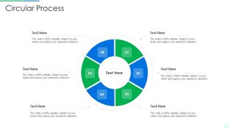 Comprehensive Solution Analysis Circular Process Icons PDF