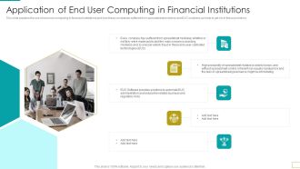 Computer Virtualization Application Of End User Computing In Financial Institutions Elements PDF