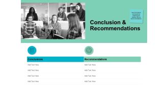 Conclusion And Recommendations Checklist Ppt PowerPoint Presentation Icon Topics