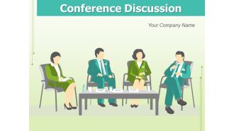 Conference Discussion Rectangular Colleagues Report Ppt PowerPoint Presentation Complete Deck