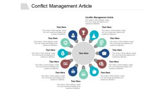 Conflict Management Article Ppt PowerPoint Presentation Model Format Cpb