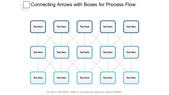 Connecting Arrows With Boxes For Process Flow Ppt PowerPoint Presentation Show Picture