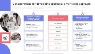 Considerations For Developing Appropriate Marketing Approach Background PDF