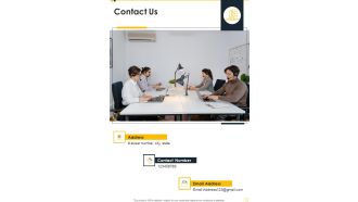 Construction Concept Blueprint Proposal Contact Us One Pager Sample Example Document