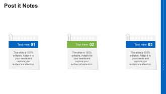 Consumer Packaged Goods Post It Notes Ppt Slides Ideas PDF