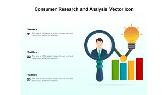 Consumer Research And Analysis Vector Icon Ppt PowerPoint Presentation File Graphics Download PDF
