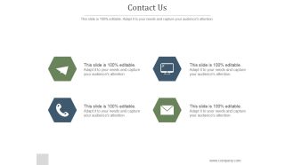 Contact Us Ppt PowerPoint Presentation Example