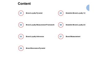 Content Brand Loyalty Ppt PowerPoint Presentation Show Files