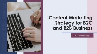 Content Marketing Strategy For B2C And B2B Business Ppt PowerPoint Presentation Complete With Slides