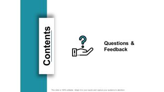 Contents Slide Business Strategy Ppt PowerPoint Presentation Show