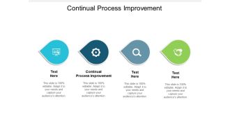 Continual Process Improvement Ppt PowerPoint Presentation Outline Professional Cpb