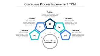 Continuous Process Improvement TQM Ppt PowerPoint Presentation Summary Ideas Cpb