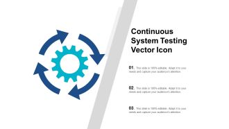 Continuous System Testing Vector Icon Ppt PowerPoint Presentation Ideas File Formats